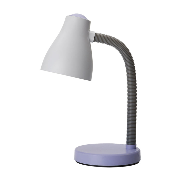 Lampada Da Scrivania In Plastica Moderna Toy Viola 1 Luce E27