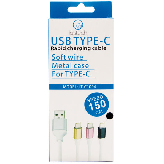 cavo usb type-c carica rapida soft wire cm.150 6046