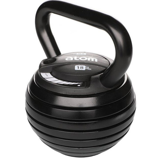 Kettlebell Regolabile Salvaspazio con Carico Pesi Variabile 3.5 a 18 kg Fitness