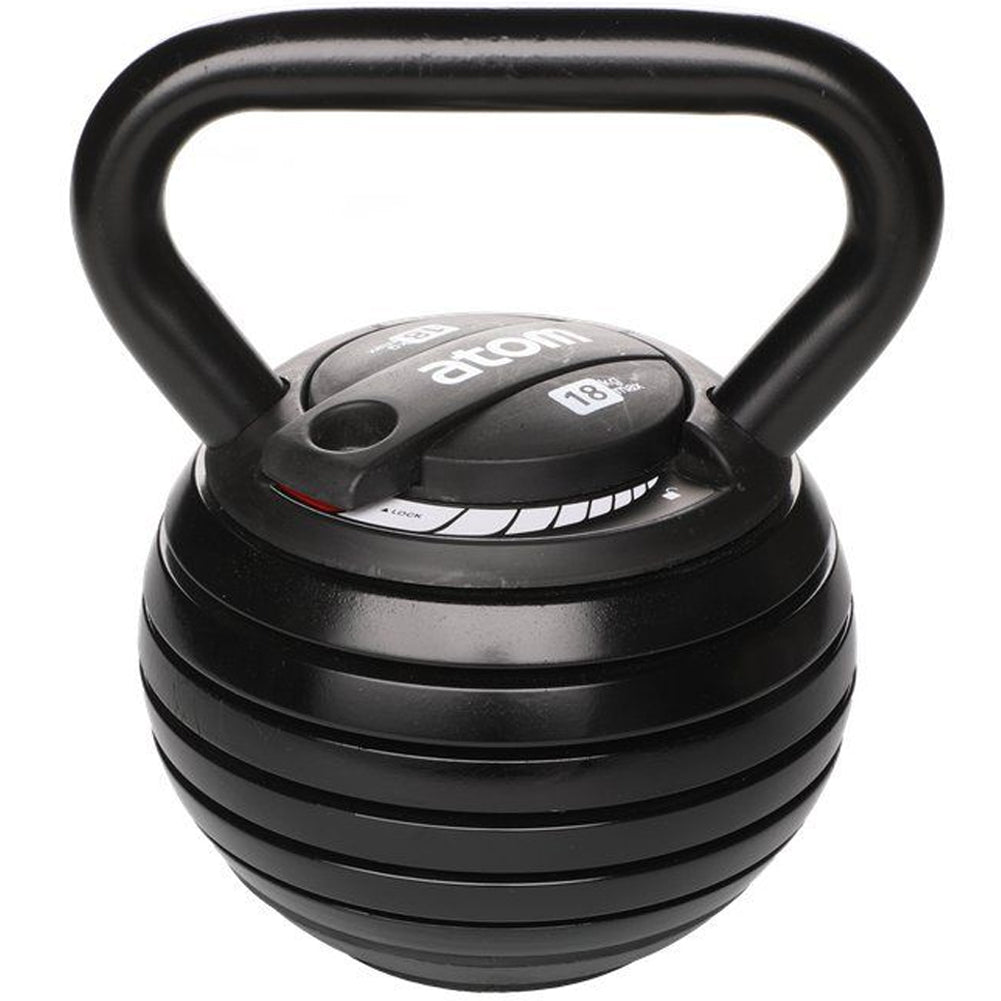 Kettlebell Regolabile Salvaspazio con Carico Pesi Variabile 3.5 a 18 kg Fitness