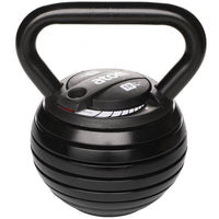 Kettlebell Regolabile Salvaspazio con Carico Pesi Variabile 3.5 a 18 kg Fitness