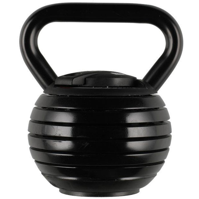 Kettlebell Regolabile Salvaspazio con Carico Pesi Variabile 3.5 a 18 kg Fitness