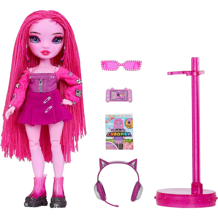 Rainbow High Shadow High Pinkie James con Oltre 10 Accessori Bambola Idea Regalo