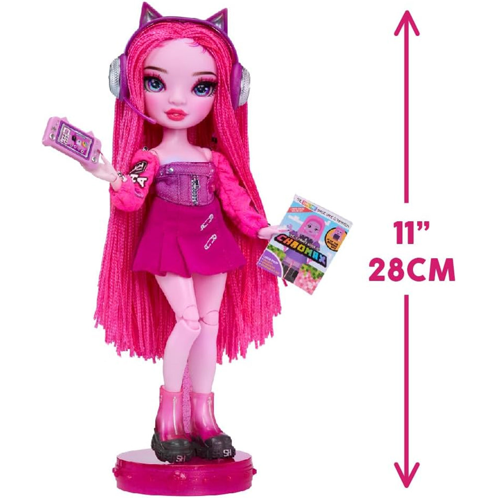 Rainbow High Shadow High Pinkie James con Oltre 10 Accessori Bambola Idea Regalo