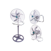 Ventilatore a Piantana 3 in 1 in Acciaio 65 W