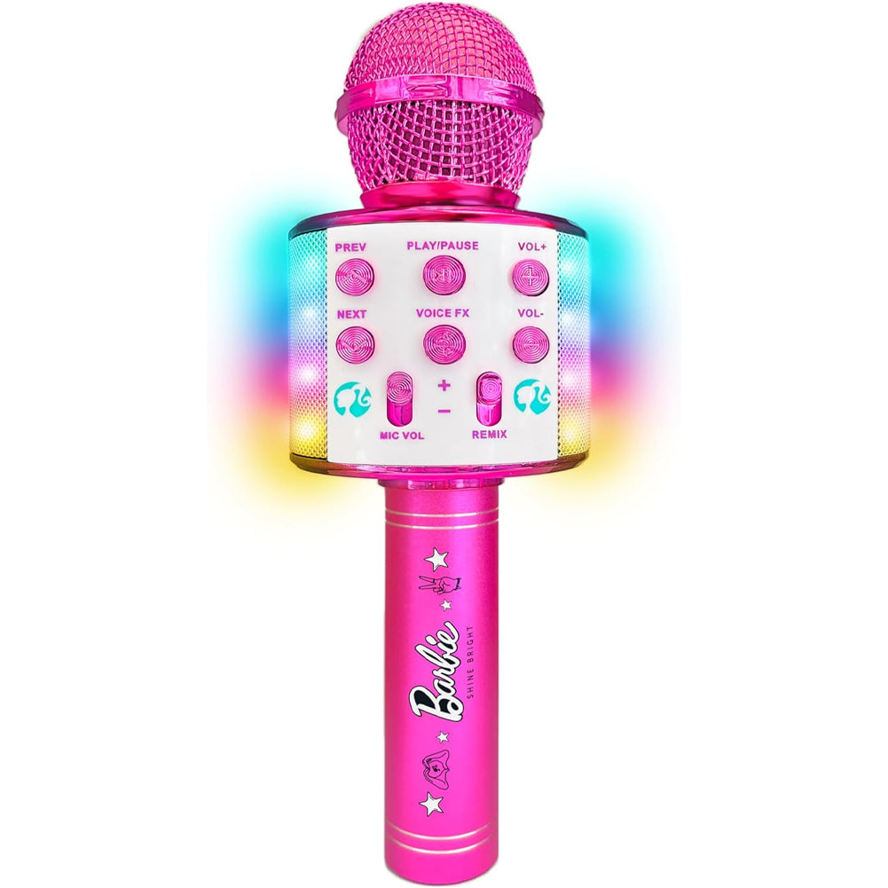 Sinco Creations Barbie Bright Voicemaster Microfono Karaoke Wireless 5 Effetti