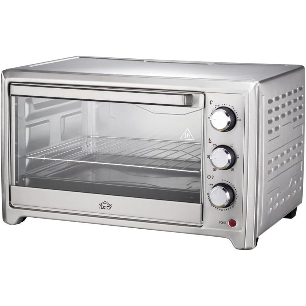 Forno Elettrico Ventilato 35LT Multiforno 1500W Timer 4 Livelli Calore DCG MBS35