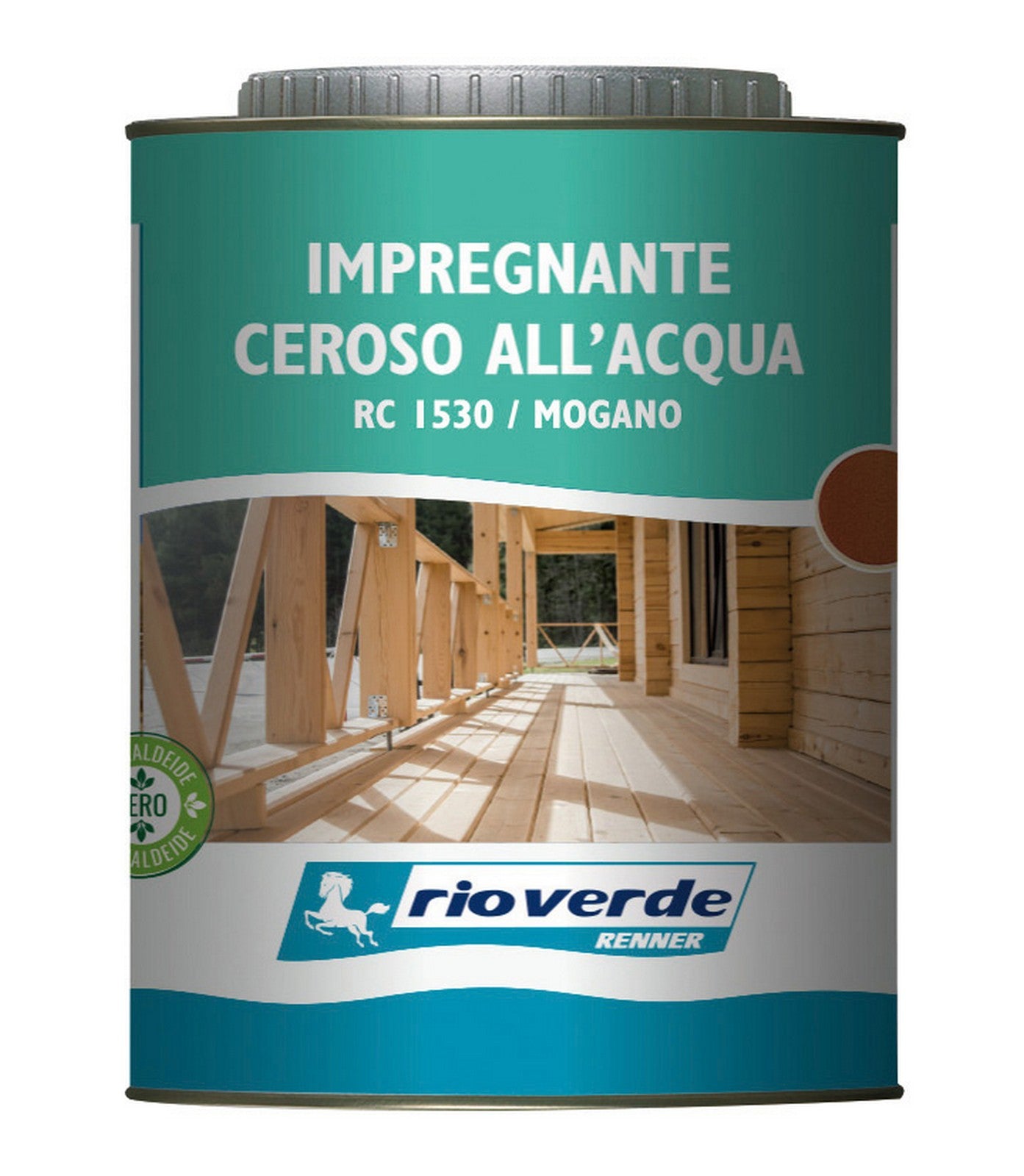 6pz rioverde rc 1530 impregnante ceroso mogano 0,750 6083