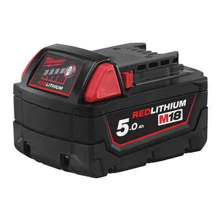 Milwaukee Batteria 5.0Ah 18V agli ioni di litio M18B5