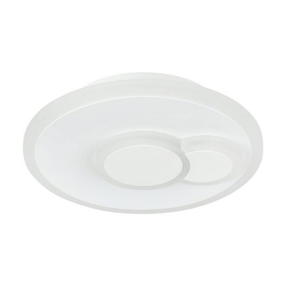 Plafoniera a LED Rotonda in Metallo Applique Cadegal Colore: Bianco