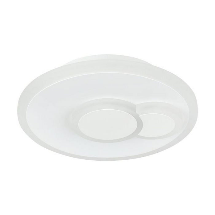 Plafoniera a LED Rotonda in Metallo Applique Cadegal Colore: Bianco