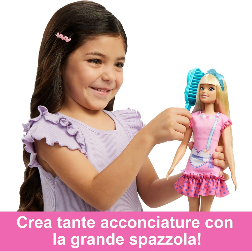 La Mia Prima Barbie Giocattolo Bambola Snodata Bambini con Accessori Idea Regalo