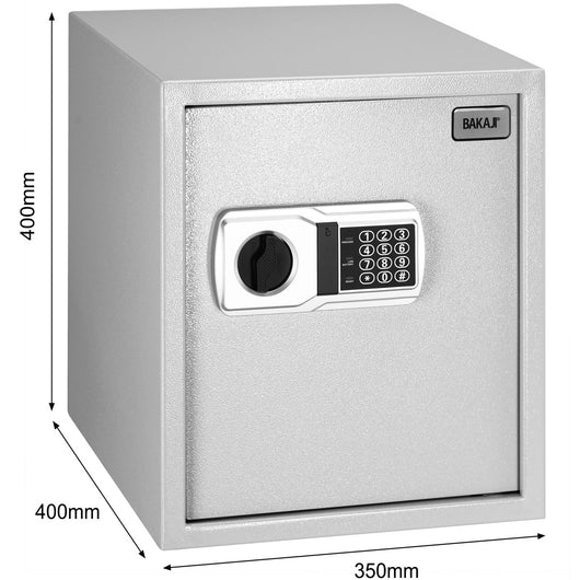 Cassaforte Elettronica di sicurezza 40x35x40cm Porta documenti Valori Casa Hotel