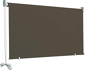 Tenda da sole a caduta 250x200 cm marrone T1372028/G