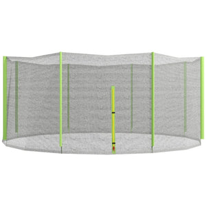 Rete Di Protezione per Trampolini 366xH180cm Verde