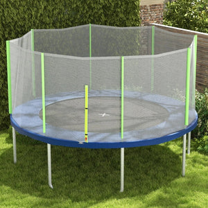 Rete Di Protezione per Trampolini 366xH180cm Verde