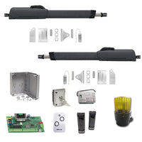 Kit per cancelli due ante battenti MISTRAL KIT 868 JLC 230v FAAC GENIUS 51700931