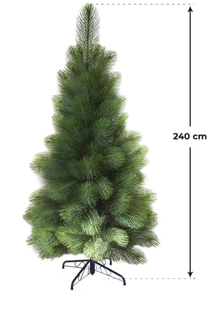 Albero di Natale Artificiale 210 cm 107 Rami Grivola Verde