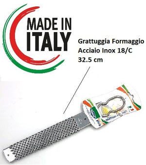 Grattugia Del Cuoco 5pz Varie Forme Acciaio Inox 18/C Lavabili in Lavastoviglie