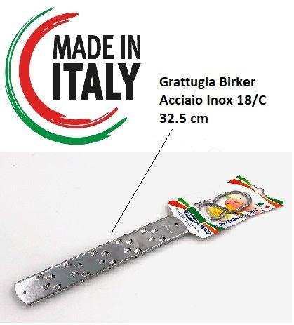 Grattugia Del Cuoco 5pz Varie Forme Acciaio Inox 18/C Lavabili in Lavastoviglie