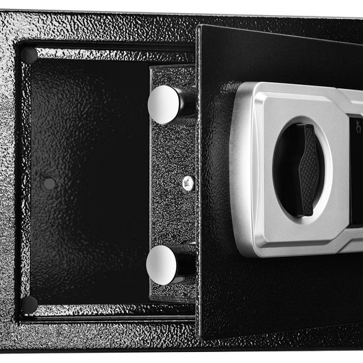 Cassaforte Muro Numerica Digitale Elettronica 31x20 H20 cm Casa Hotel B&B  Nero