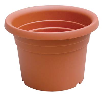 Vaso cilindrico dahlia ics pp terracotta cm 20 h.cm 14 (12 pezzi) Ics 