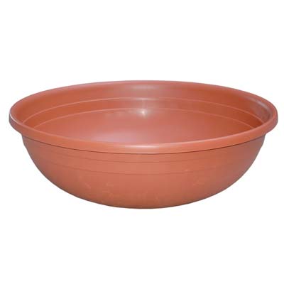 Ciotola clivia ics pp terracotta cm 20 h.cm  8 (12 pezzi) Ics 