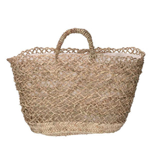 Borsa paglia naturale cm45x20h28/36