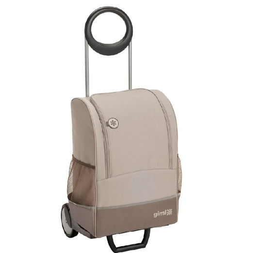 Gimi Carrello Porta Spesa con Borsa Termico 45lt Max Peso 30kg Chiusura Ermetica