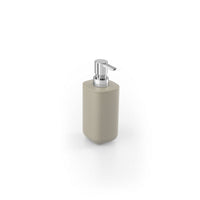 Dispenser Sapone da Appoggio in Plastica Accessori Bagno Moderno Pod Colore: Tortora