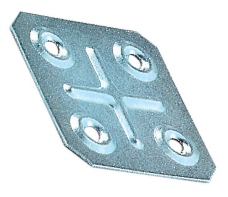 6blister bl piastrina quadra 40x40 mm zincata (pz.10) cod:ferx.61387