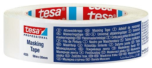 TESA NASTRO MASCHERA MM.30 X 50MT ART.04325 confezione da ROTOLI 10