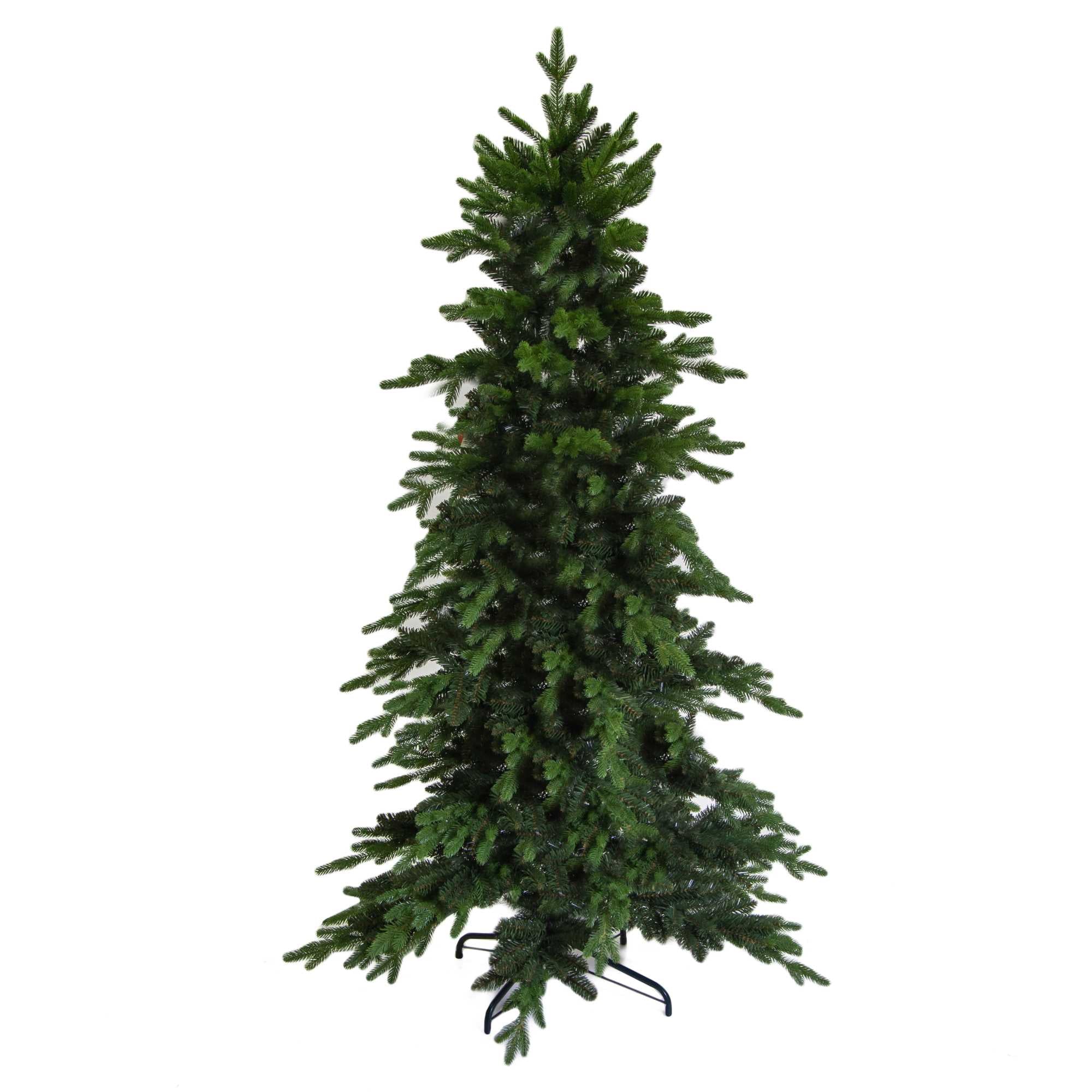 Albero di Natale Artificiale 210 cm 2450 Rami Grinch Slim Verde