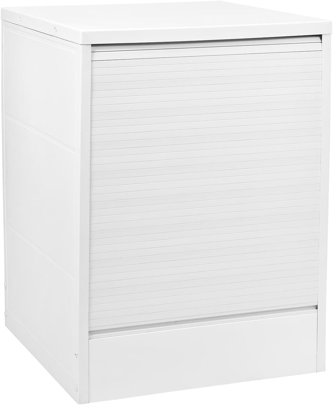 Coprilavatrice a serrandina in resina bianco universale 57P x 65l x 86H