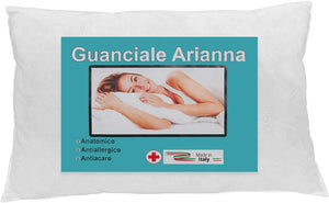 Guanciale Cuscino Letto Morbido Anallergico Anatomico Poggiatesta Lavabile 1 Pezzo