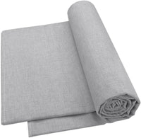 Telo Arredo Cotone 170X280 cm Copridivano Granfoulard Copriletto Tessuto Multiuso Grigio Pastello