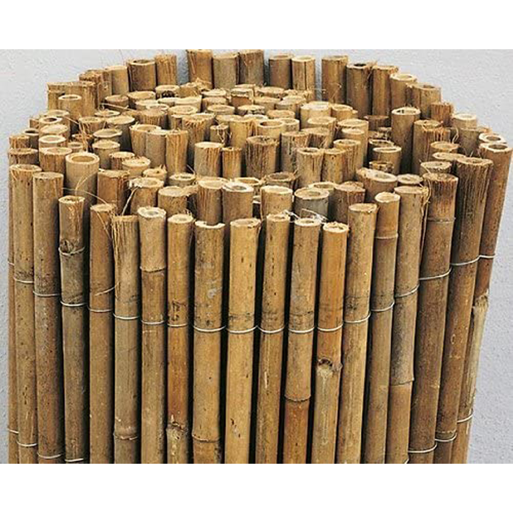 ARELLA CANNICCIO BAMBOO STUOIA CANNETTE RILEGATE Ø20-28mm CANNA PULITA 3x2m STARS