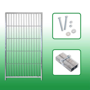 Box per cani da esterno zincatura elettrolitica 200x200x altezza 180 centimetri