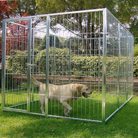 Box per cani da esterno zincatura a caldo 300x200x altezza 180 centimetri