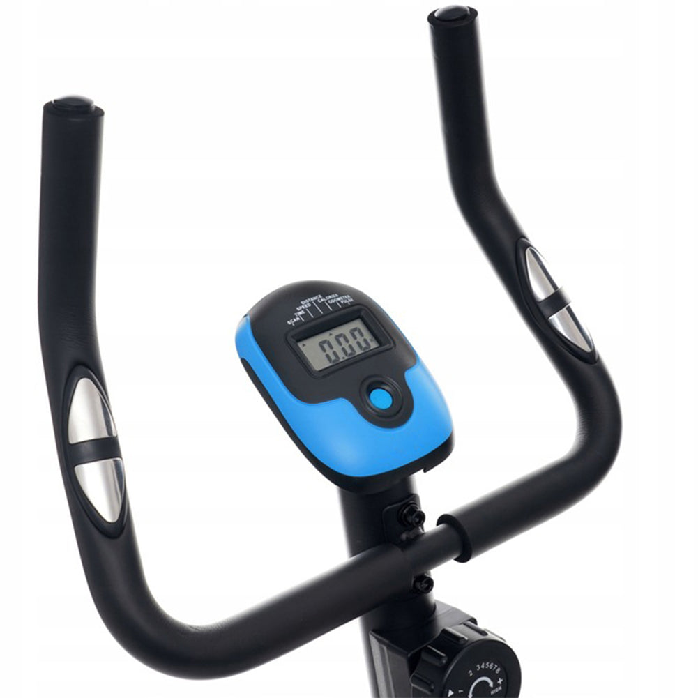 Cyclette Fitness Cardio Spinning Bike Sedile Regolabile 8 Livelli di Resistenza