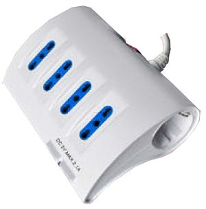 SYNTESY MULTIPRESA DA TAVOLO 4 PR.BIP+2SCHUKO+2 USB C/INTER