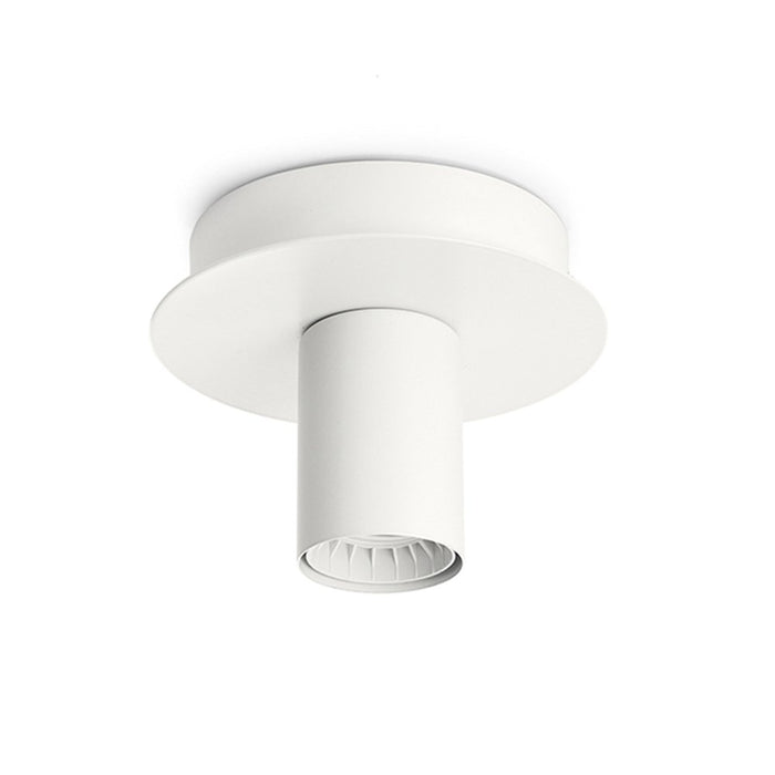 Plafoniera In Metallo Moderna Up And Down Bianco 1 Luce E27