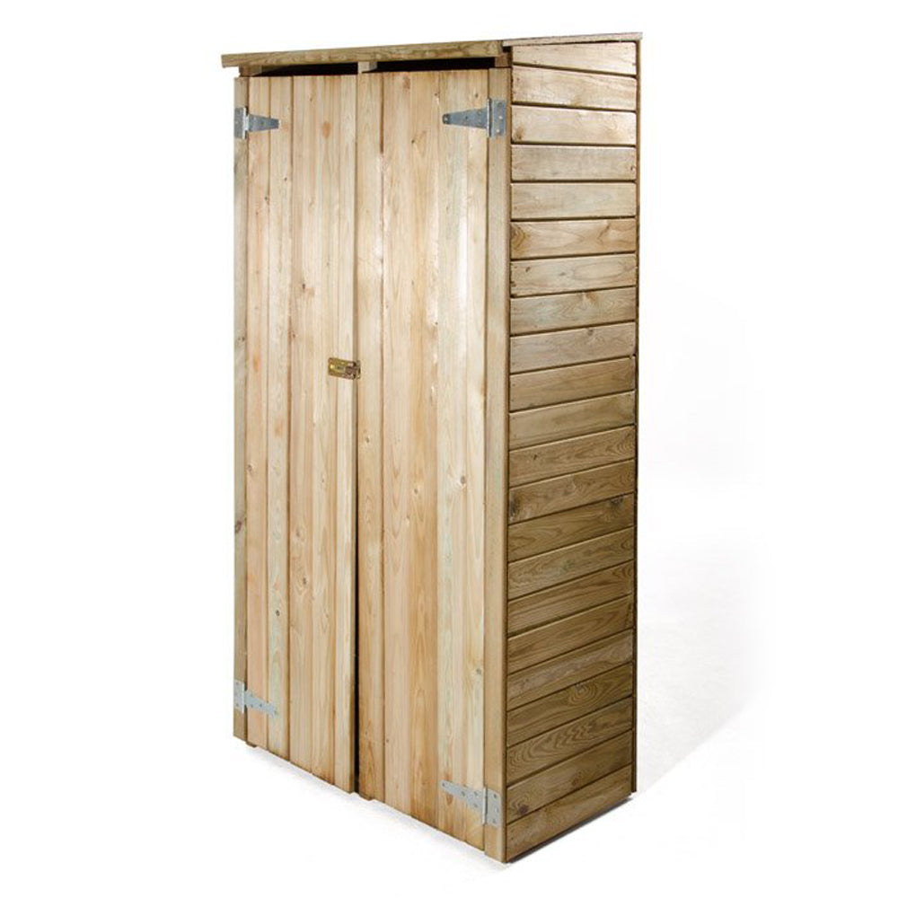 CASETTA BOX PORTA ATTREZZI ARMADIO RIPOSTIGLIO GIARDINO 85x46x177cm VERDELOOK 626/14