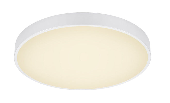 Plafoniera da Interno a LED in Metallo Bianco Opaco