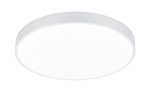 Plafoniera da Interno a LED in Metallo Bianco Opaco