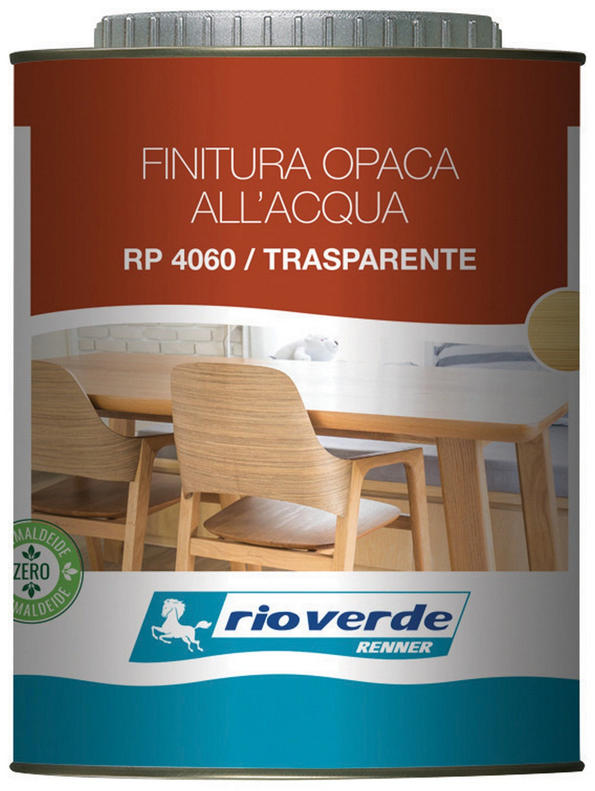 6pz rioverde rp 4060 fondo/finitura all'acqua trasparenteopaco 0,750 cod:ferx.6276