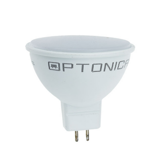 Lampadina dicroica faretto led spillo gu5.3 mr16 7watt risparmio energetico temperatura 4500k