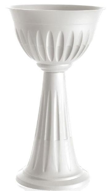 BAMA VASO COLONNA ALBA CM.43 BIANCO