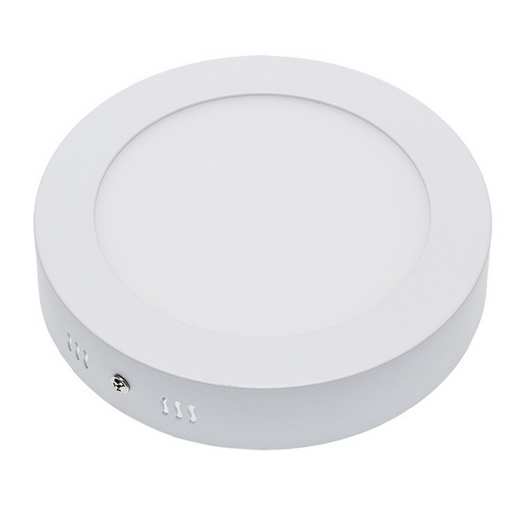 Plafoniera led soffitto 12watt slim tonda alimentatore incluso temperatura 6000k bianco freddo