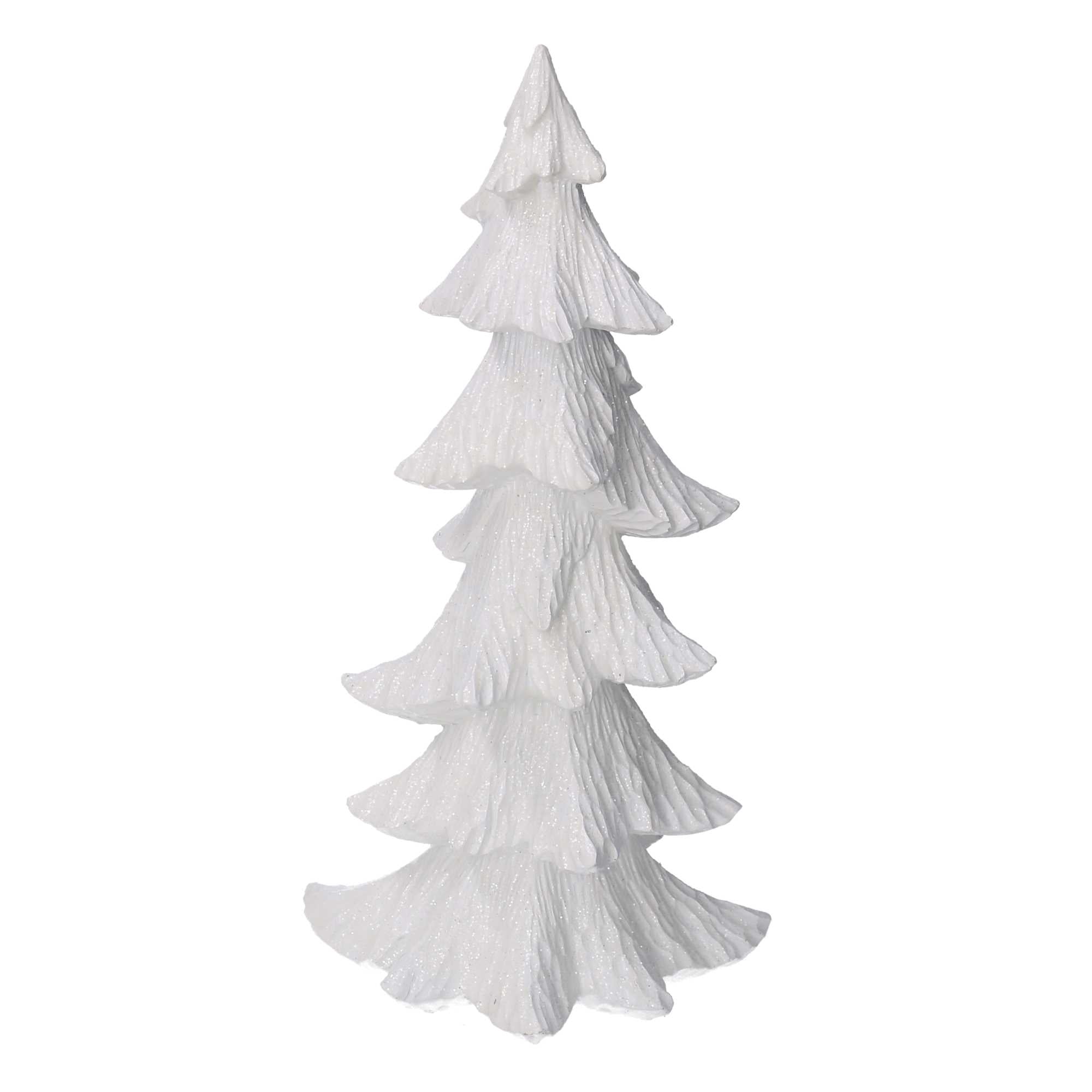 Albero resina bianco cm 18,5x14xh36